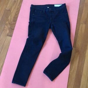 RAG and Bone legging dark navy blue inseam 26 waist 27 EUC